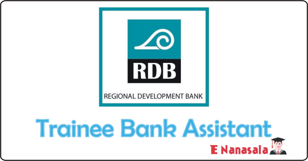 Bank Job Vacancies in Regional Development Bank, Job Vacancies in Regional Development Bank Driver, Trainee Bank Assistant Vacancies
