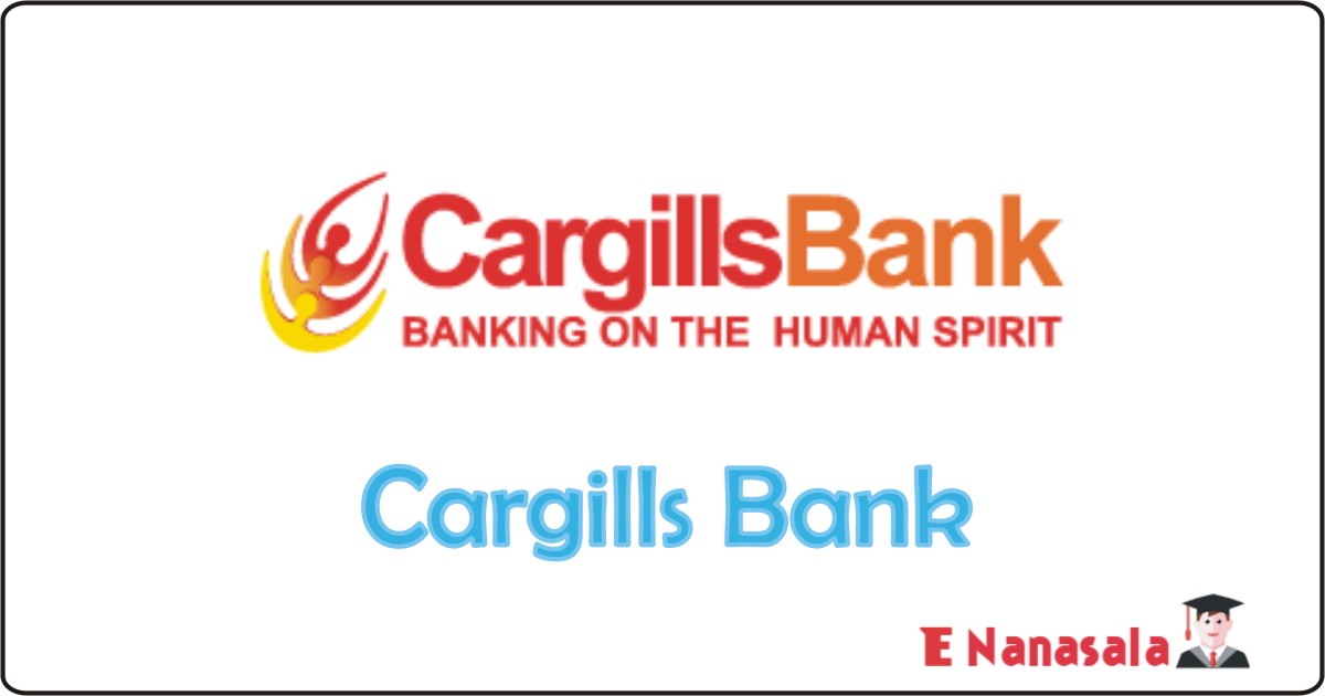 Cargills Bank Job Vacancies, Sri Lanka Cargills Bank Job Vacan