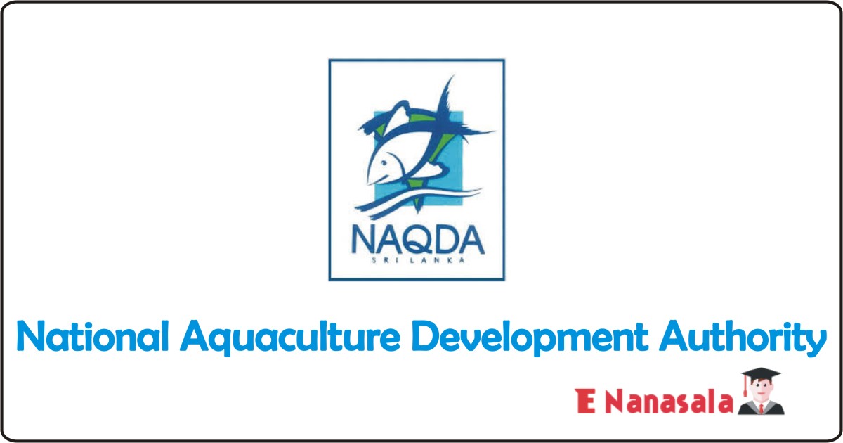 Government Job Vacancies in National Aquaculture Development Authority of Sri Lanka Job Vacancies