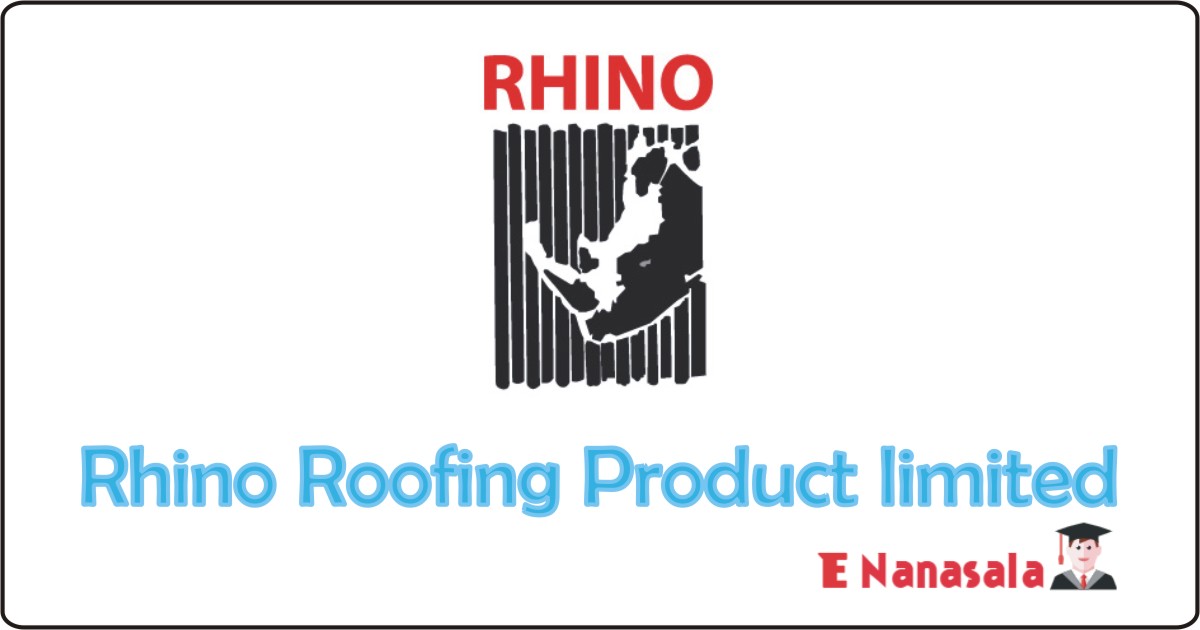 Job Vacancies in Rhino Roofing Product limited, Rhino Roofing Product limited Vacancies, New Job vacancies in Sri Lanka