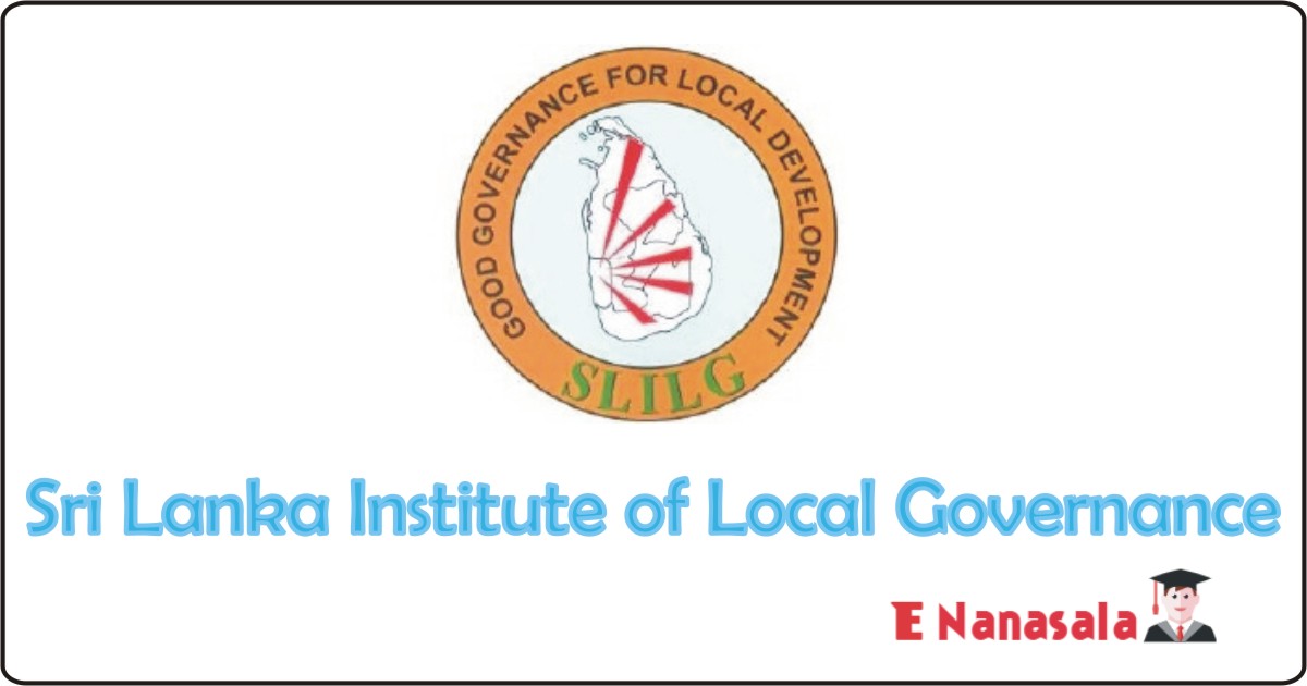 Government Job Vacancies in Sri Lanka Institute of Local Governance Job Vacancies, Local Governance jobs
