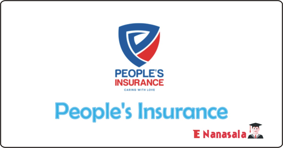 Sri Lanka People's Insurance Job Vacan, People's Insurance