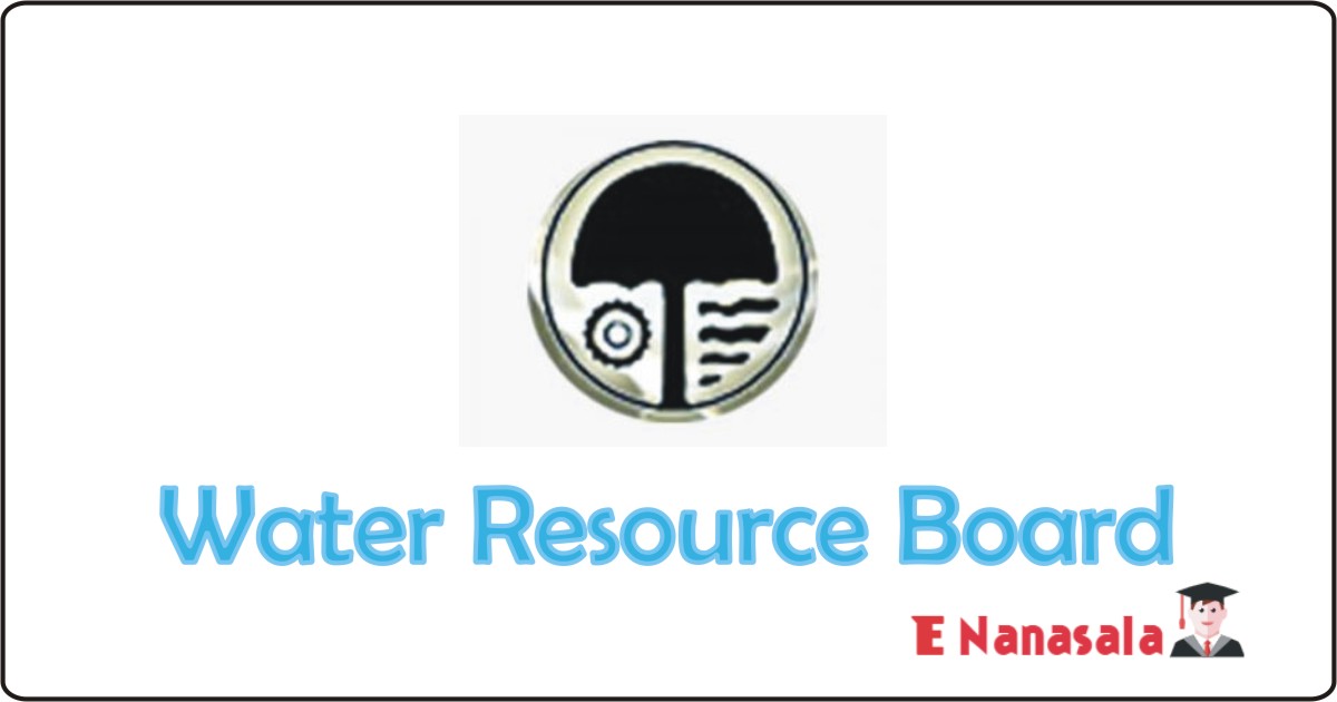 Government Job Vacancies in Sri Lanka Water Resource Board Job Vacancies, Water Resource Board jobs