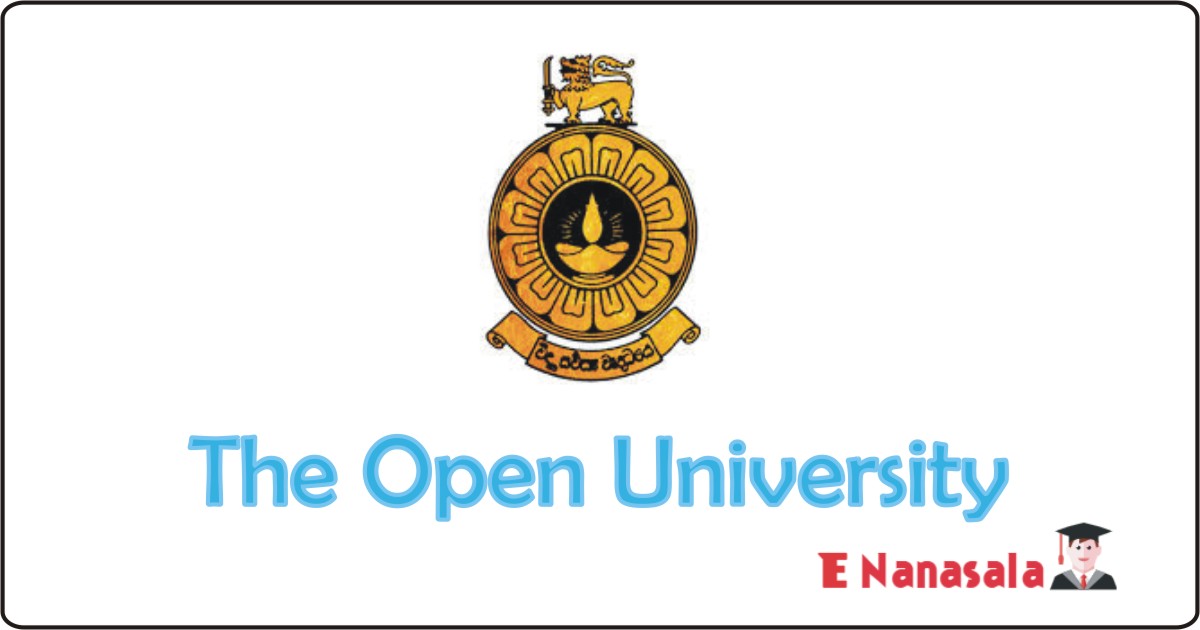 Government Job Vacancies in The Open University of Sri Lanka, The Open University of Sri Lanka Job Vacancies, The Open University jobs