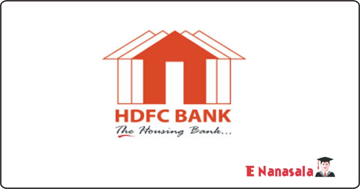 Government Job Vacancies in Sri Lanka HDFC Bank Job Vacancies, HDFC Bank jobs, HDFC Bank Vacancies