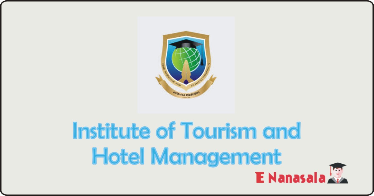Government Job Vacancies in Institute of Tourism and Hotel Management, Tourism and Hotel Management Vacan, Tourism and Hotel Management jobs