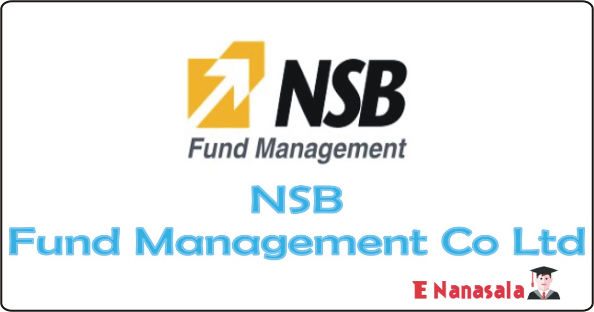 Job Vacancies in NSB Fund Management Co Ltd, Job Vacancies in NSB Fund Management Co Ltd Compliance Officer, Risk Officer, New Vacancies in Sri Lanka
