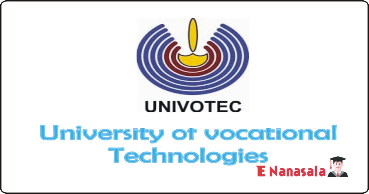 Government Job Vacancies in University of vocational Technologies Job Vacancies Vice Chancellor Job vacancies in sri lanka 2020,2021