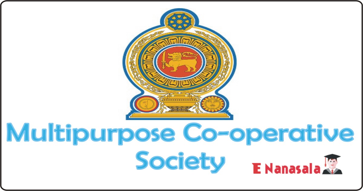 Government Job Vacancies in New Ukuwela Multipurpose Co-operative Society Job Vacancies, Jobs General Manager