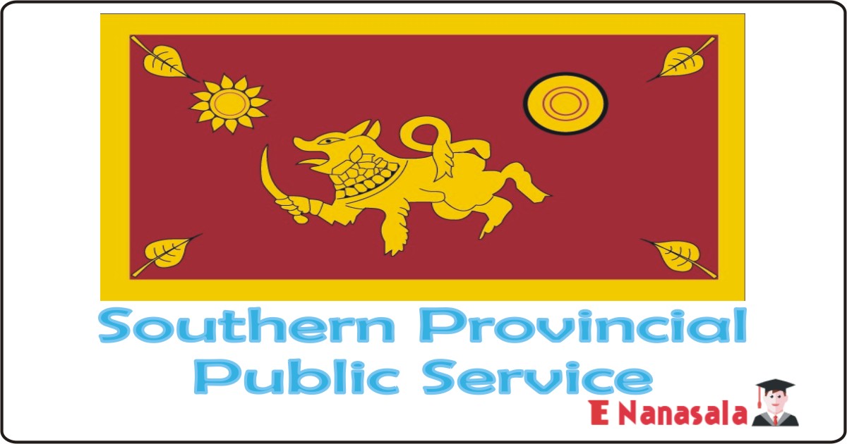 Government Job Vacancies in Southern Provincial Public Service Job Vacancies,Southern Provincial Public Service Consultant