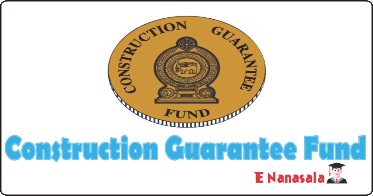 Government Job Vacancies Chief Operating Officer, Senior Manager in Construction Guarantee Fund, Construction Guarantee Fund Job Vacancies