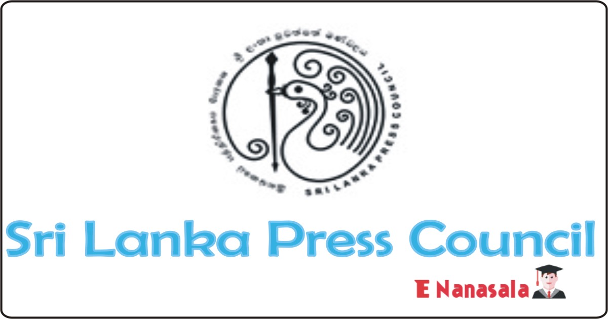 Government Job Vacancies Assistant Commissioner of News Papers, in Sri Lanka Press Council, Sri Lanka Press Council Job Vacancies