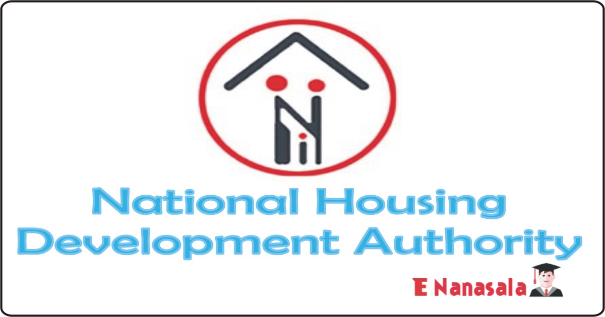 Government Job Vacancies in National Housing Development Authority, National Housing Development Authority of Sri Lanka