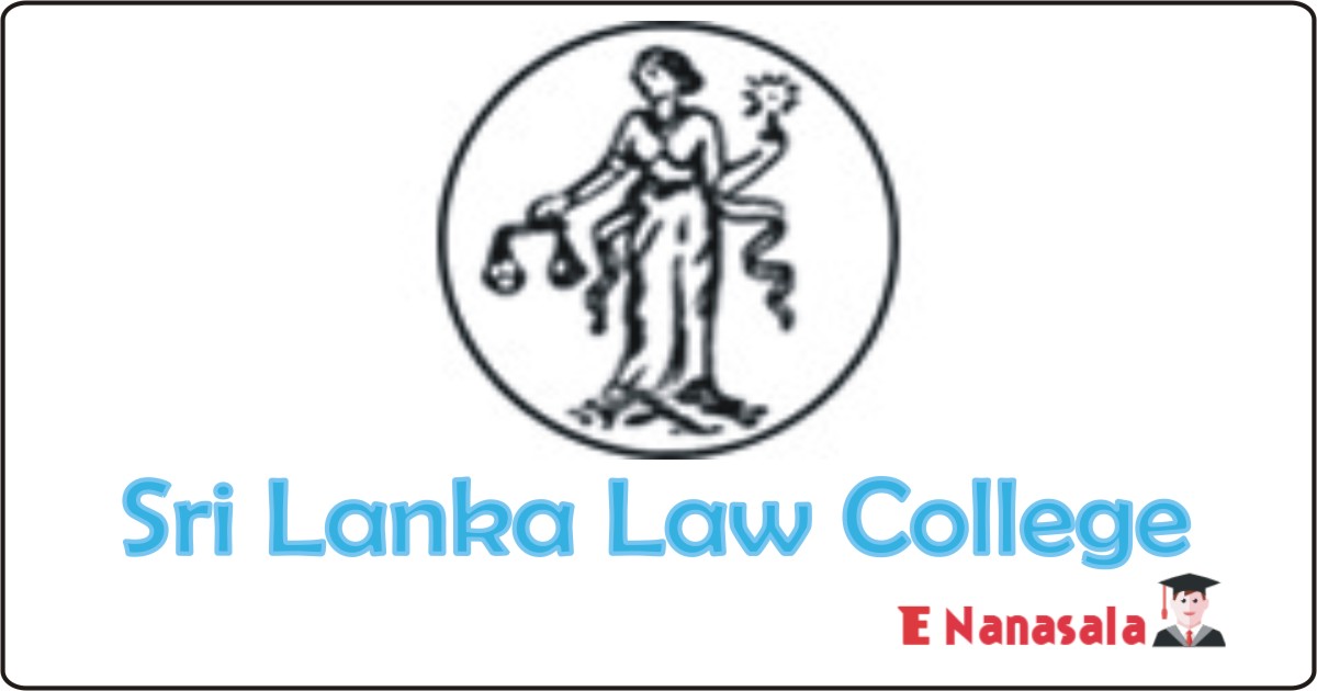 Government Job Vacancies in Principal Sri Lanka Law College, Sri Lanka Law College Job Vacancies, Job in Sri Lanka