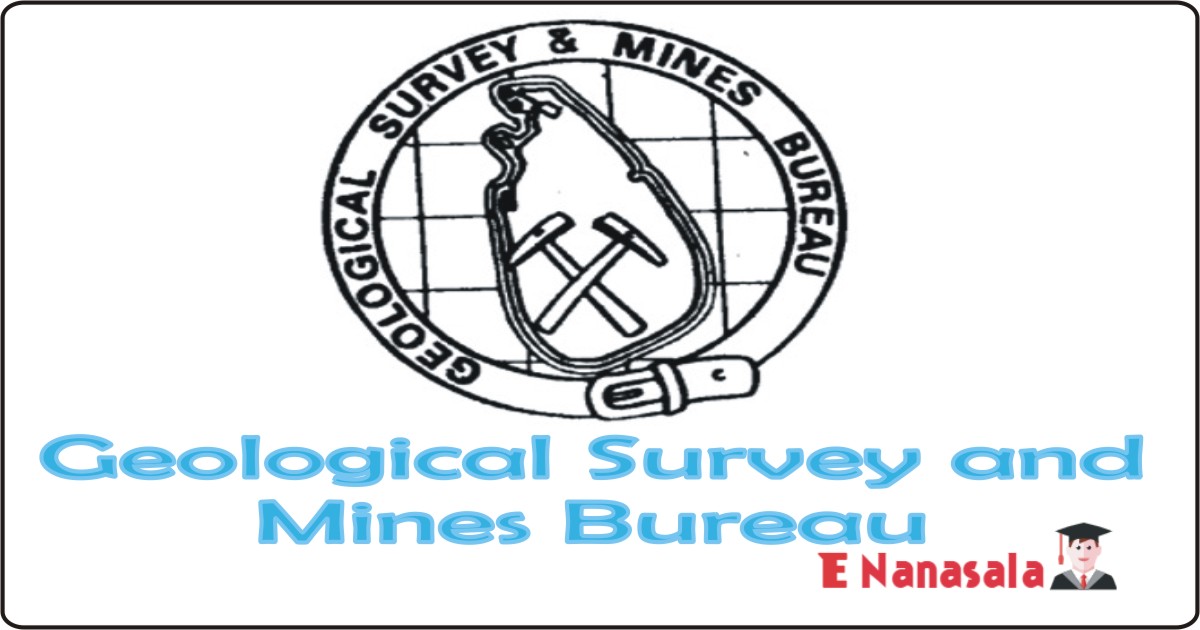 Government Job Vacancies in Geological Survey and Mines Bureau, Geological Survey and Mines Bureau Job Vacancies, Director