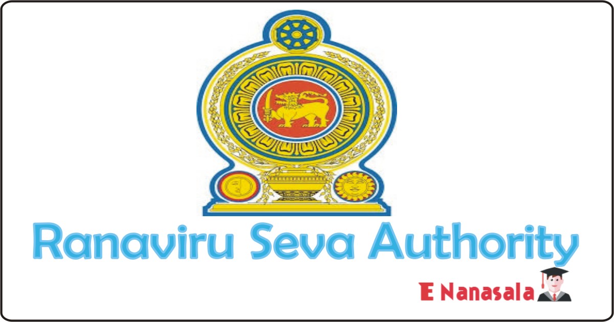 Job Vacancies in Ranaviru Seva Authority, Job Vacancies in Ranaviru Seva Authority Assistant Director, Program Officer, Management Assistant