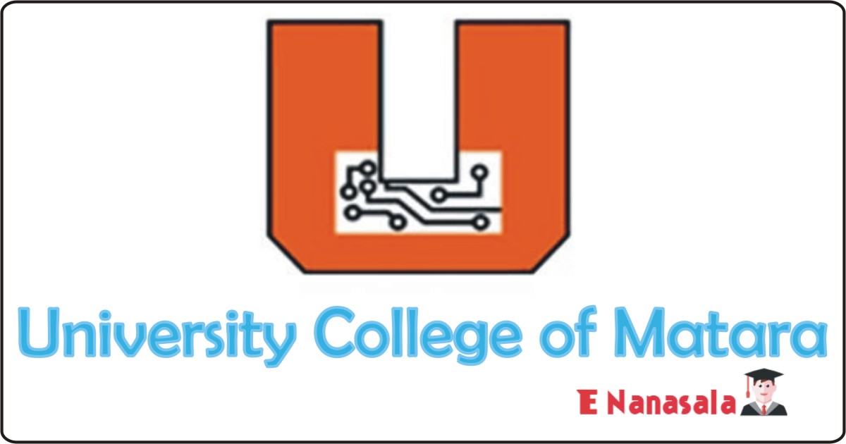 Government Job Vacancies in Lecturer, Demonstrator, Instructor University College of Matara, University College of Matara