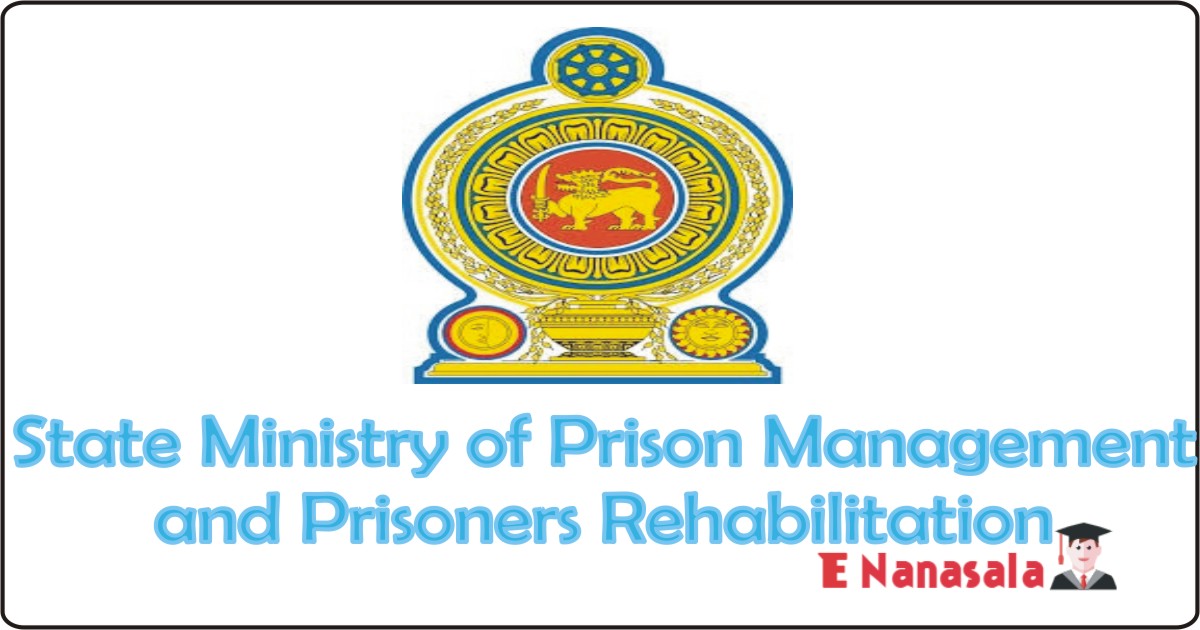 Government Job Vacancies in State Ministry of Prison Management and Prisoners Rehabilitation, Work Supervisor (Open) jobs