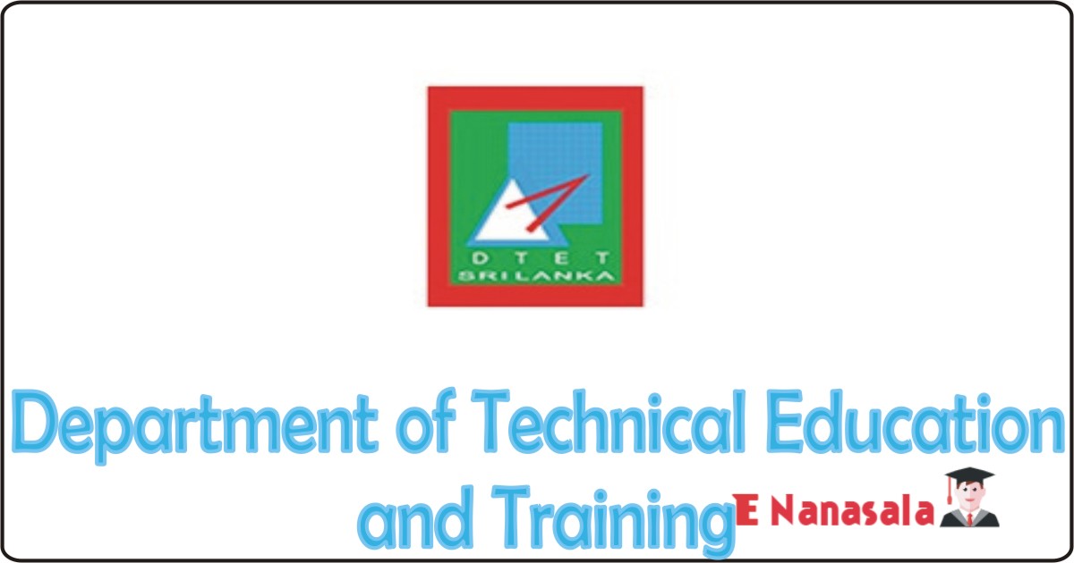 Job Vacancies in Visiting Lecturer Department of Technical Education and Training Vacancies, Department of Technical Education and Training