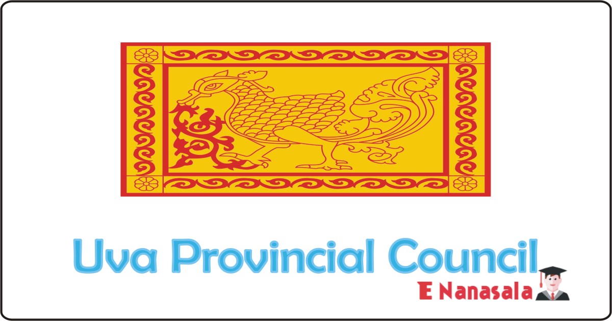 Government Job Vacancies Engineer (Civil) in Uva Provincial Council, Uva Provincial Council Job Vacancies, New Vacancies