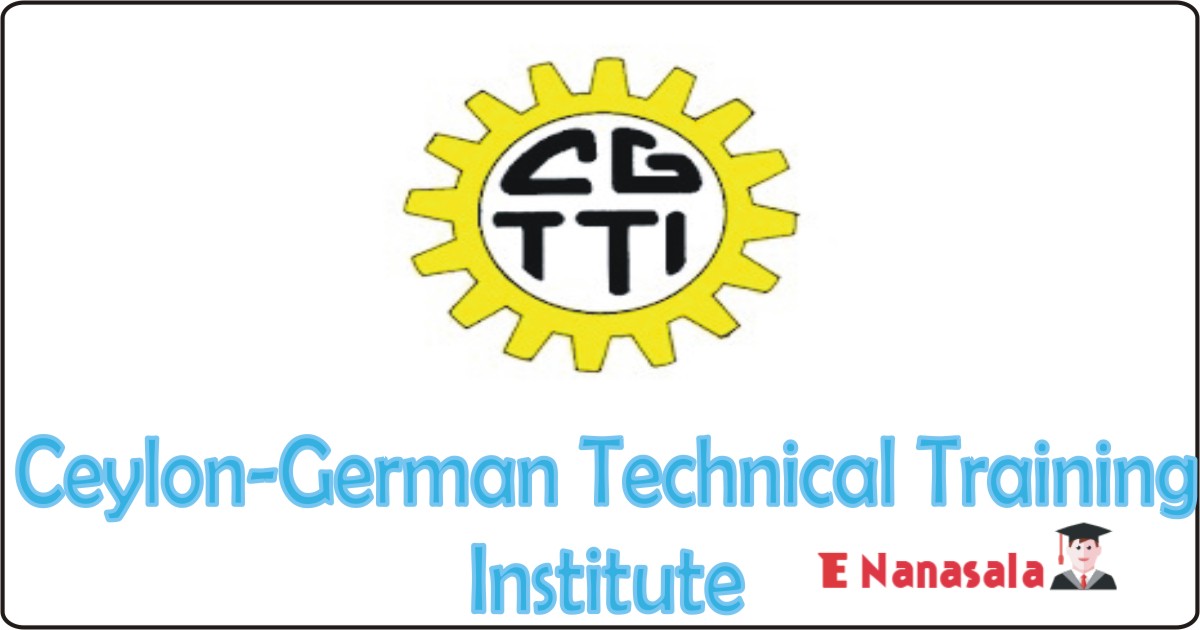Government Job Vacancies Instructor in Ceylon-German Technical Training Institute, Security Inspector Job Vacancies