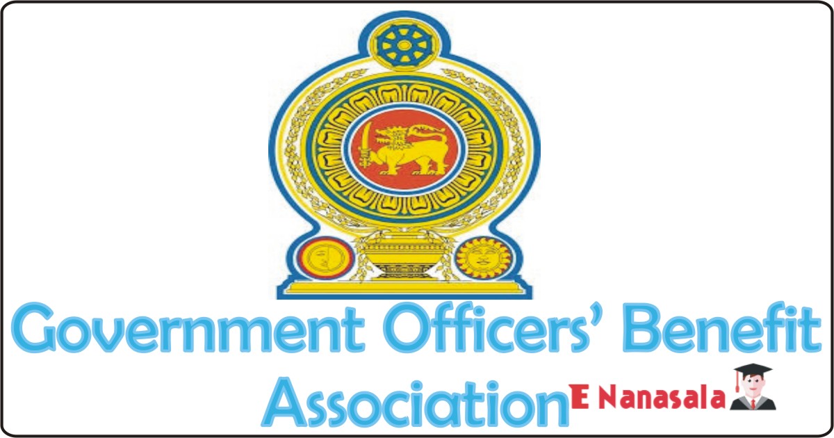 Sri lanka Government Job Vacancies in Government Officers’ Benefit Association Job Vacancies Secretary. Job vacancies in sri lanka 2021