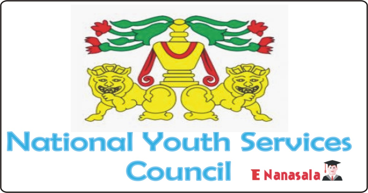 Government Job Vacancies Technical Officer in National Youth Services Council, National Youth Services Council Job Vacancies