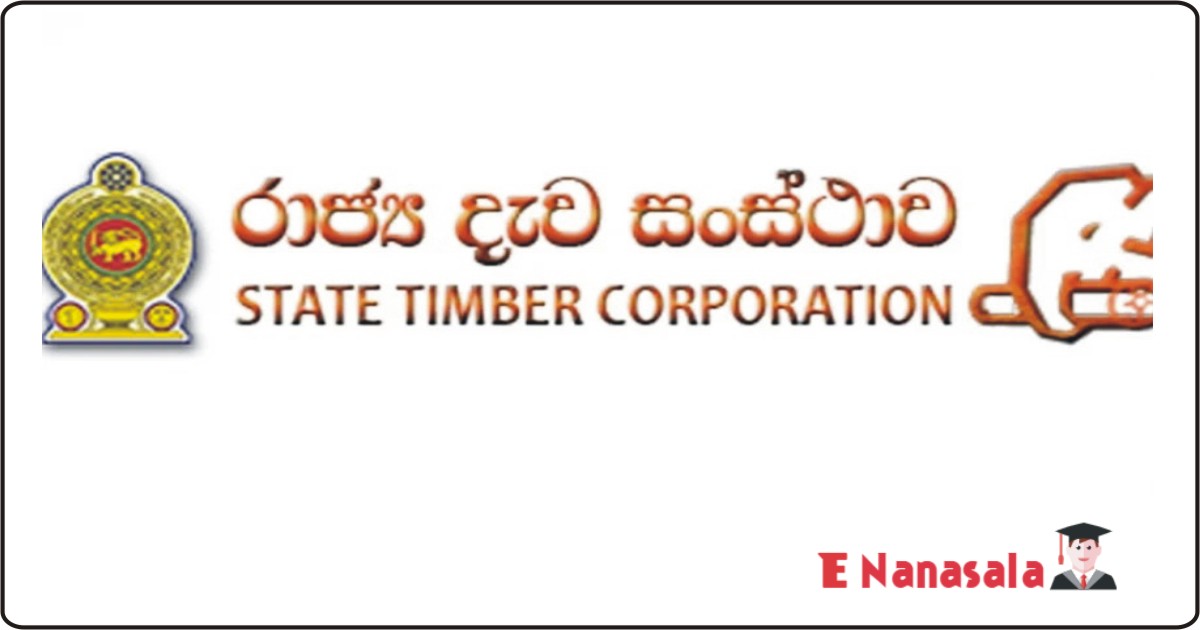 Government Job Vacancies in Deputy General Manager State Timber Corporation Job Vacancies, Job Vacancies in Sri lanka