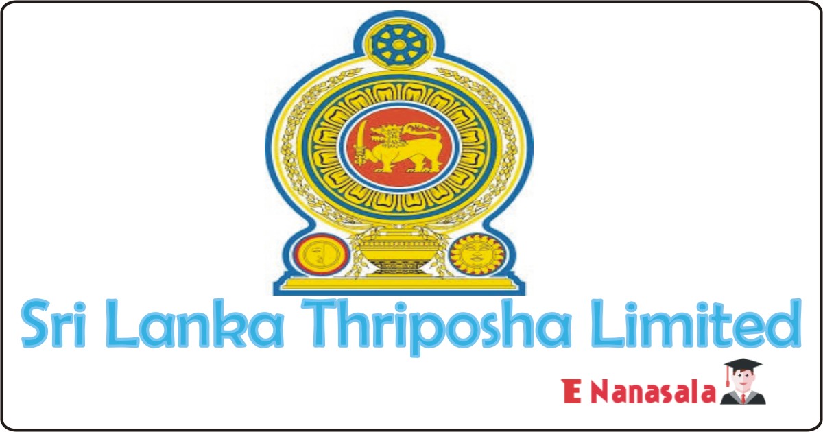 Government Job Vacancies in Sri Lanka Thriposha Limited, Sri Lanka Thriposha Limited job Vacancies Nursing Officer