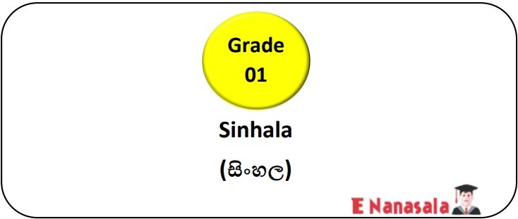 A Series of Video Lessons have been Included for 1st Grade Students who are preparing for the Scholarship Exam, Sinhala Subject