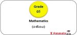 A Series for Video Lessons have been Included for 5th Grade Students who are Preparing for the Scholarship Exam, Mathematics Subject.